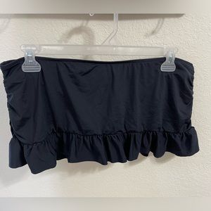 Maurices XL Black Swim Skirt